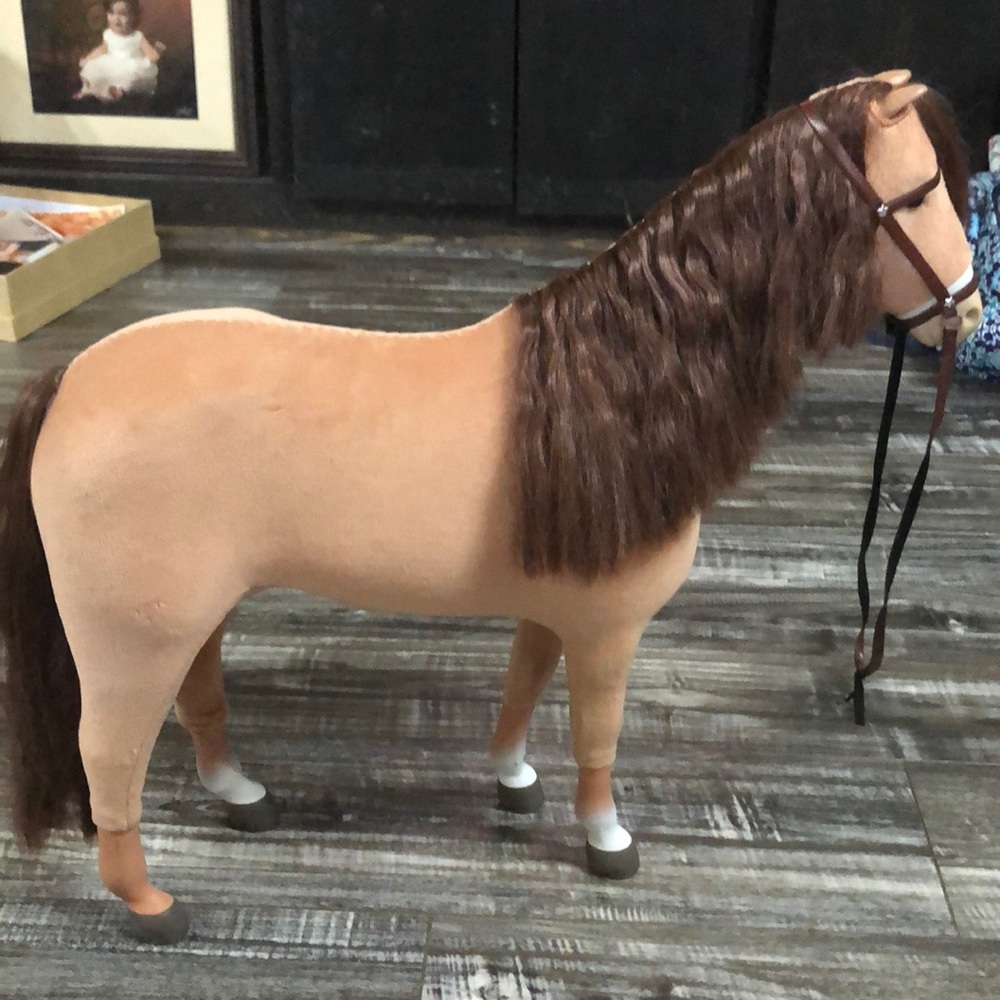 American Girl Tan Horse with Removable Bridle